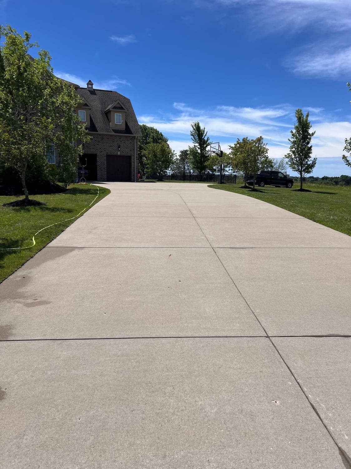 Driveway Cleaning after