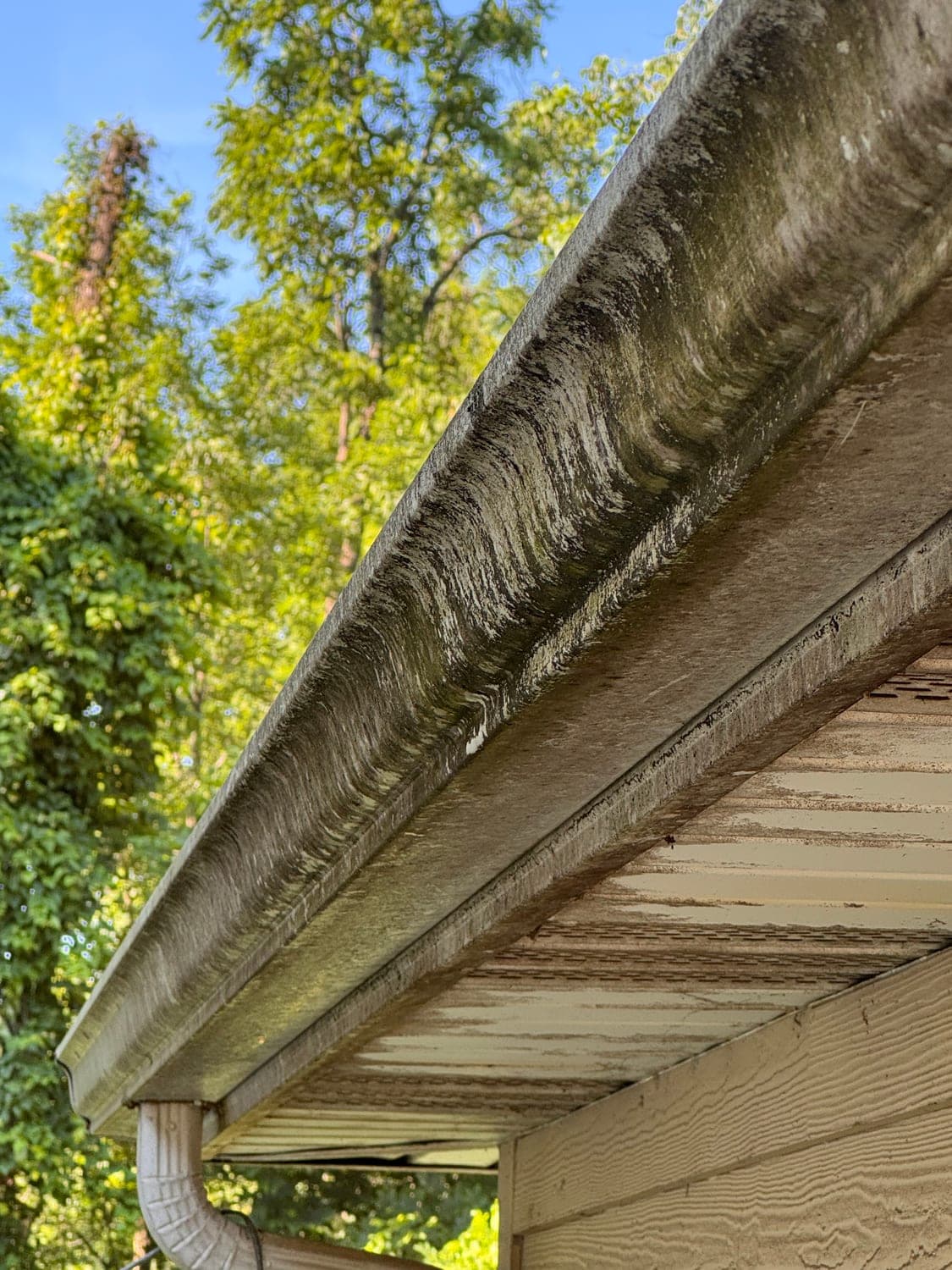 Gutter Brightening before