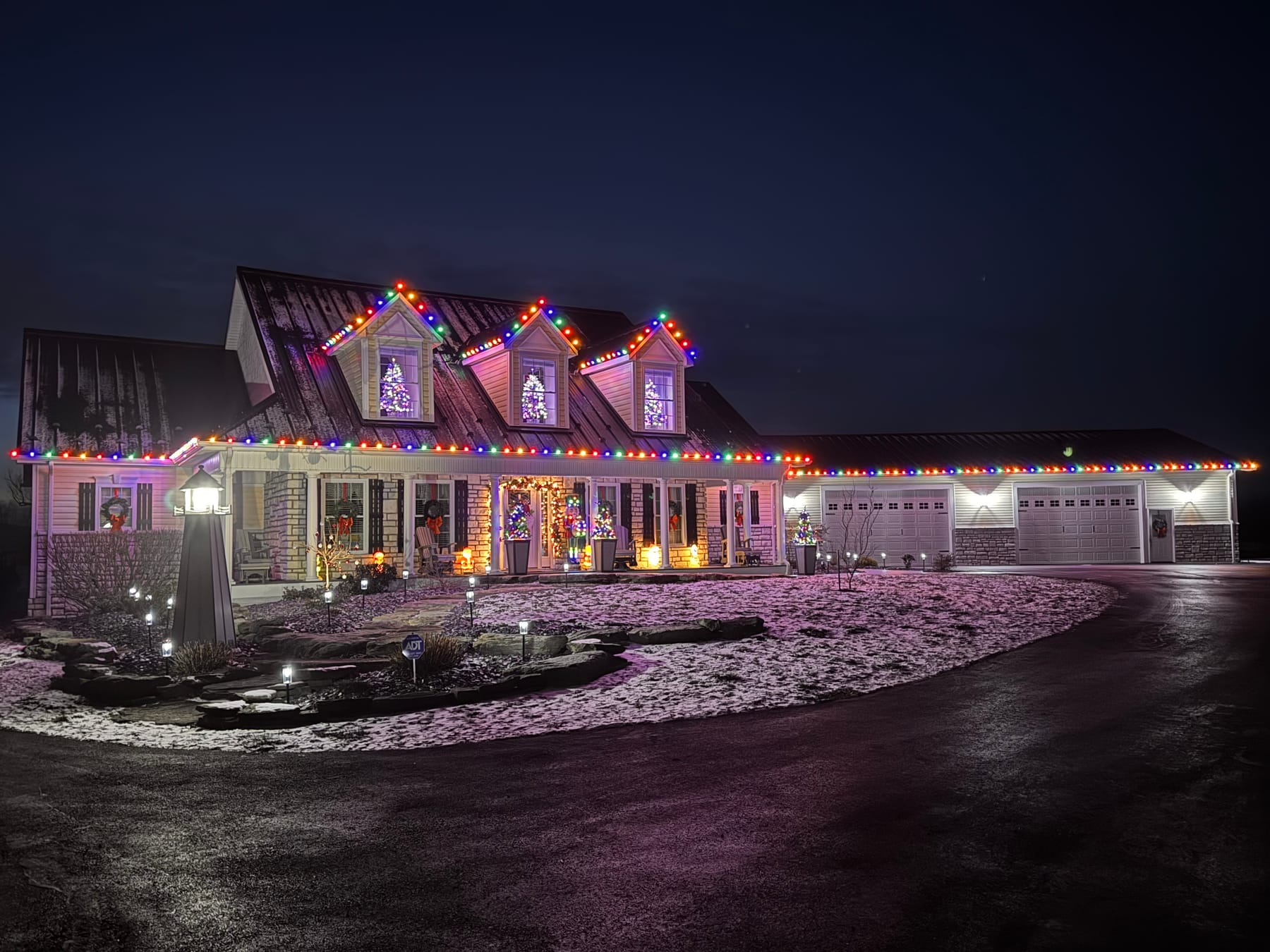 Multicolor Holiday Display